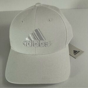 Title: [NWT] adidas Women's Big Tonal Logo Baseball Cap - White